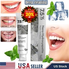 7.5 Hap Nano-Hydroxyapatite Toothpaste Remove Deep Clean For Sensitive Teeth