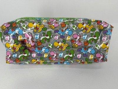 Nintendo Universal Studios Super Nintendo World Clear Yoshi Pencil Case