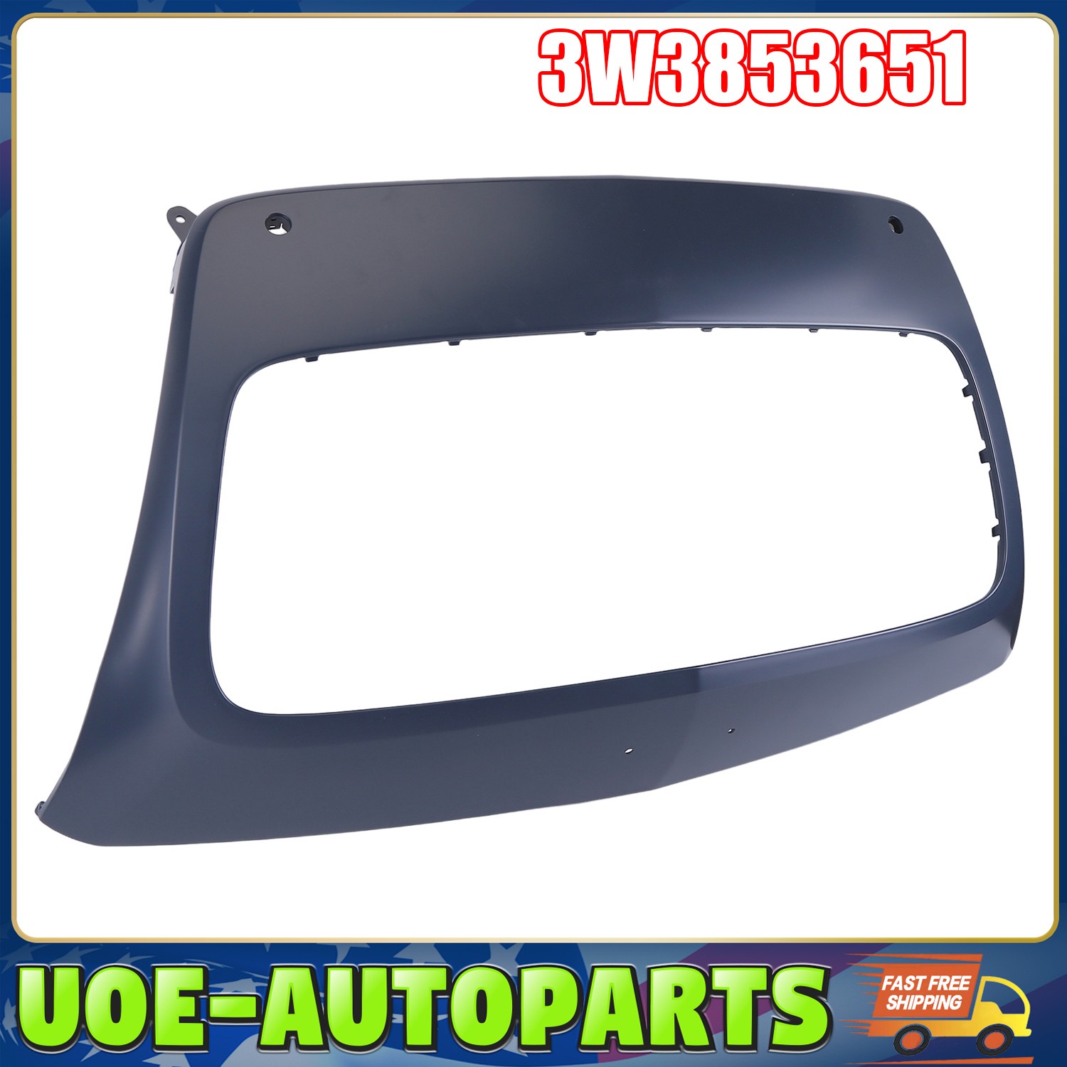 Radiator Grille Surround Fits For Bentley Continental Gtc Gt 2012-2016 3W3853651