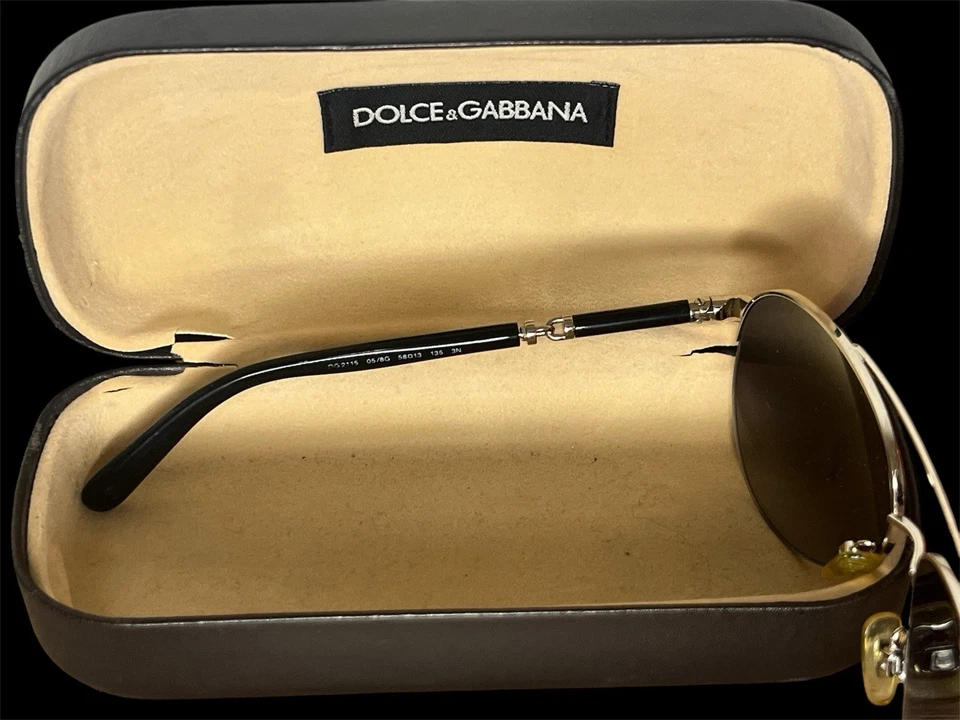 Les lunettes dolce Gabbana - Photo 4/4