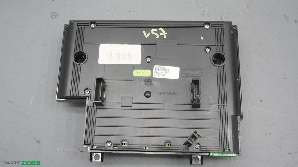 2010 Volvo XC60 Automatic A/C Heater Climate Control Switch Black 30782905 OEM - Image 2 of 4