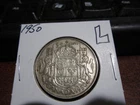 1950 - Canada - Silver 50 cent - Canadian half dollar