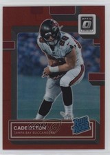 2022 Panini Donruss Optic Rated Rookie Red Prizm 89/99 Cade Otton #293 13hf
