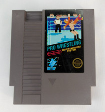 Pro Wrestling NES Nintendo 5 Screw Cartridge Tested Working Original Free Ship
