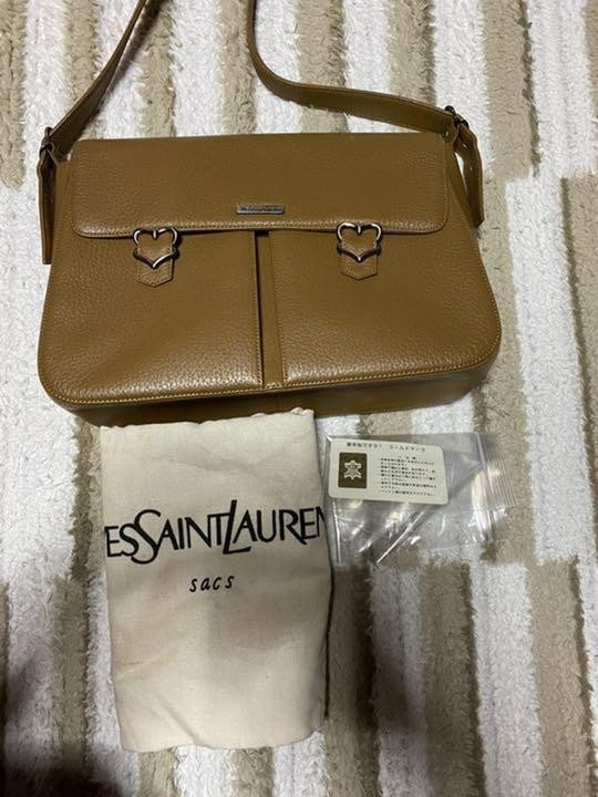 SAINT LAURENT Borsa a tracolla SAINT LAUREL YSL oro