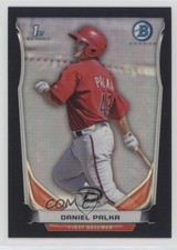 2014 Bowman Prospects Chrome Black Refractor 86/99 Daniel Palka #BCP63 0o9