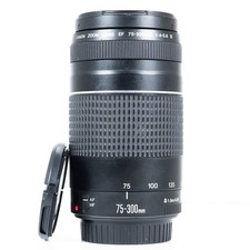 Canon 75-300mm F/4.0-5.6 III Full Frame Auto Focus EF Mount Telephoto Zoom Lens