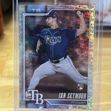 2026 TOPPS SERIES 1 IAN SEYMOUR ROOKIE RC FANATICS EXCLUSIVE LOGO FOIL