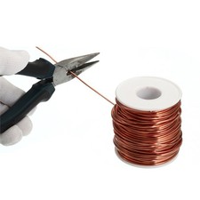 99.9 Soft Copper Wire, 14 Gauge/1.6mm Diameter 92 Feet/28m 1.1 Pound Spool