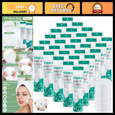 3000 Pcs Cotton Rounds Bulk - Exfoliating Facial Pads for Makeup Removal  Toner