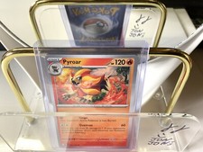 Pokemon TCG Card w/ Sleeve: PYROAR 32/193 | Uncommon | SV-Paldea Evolved | NM