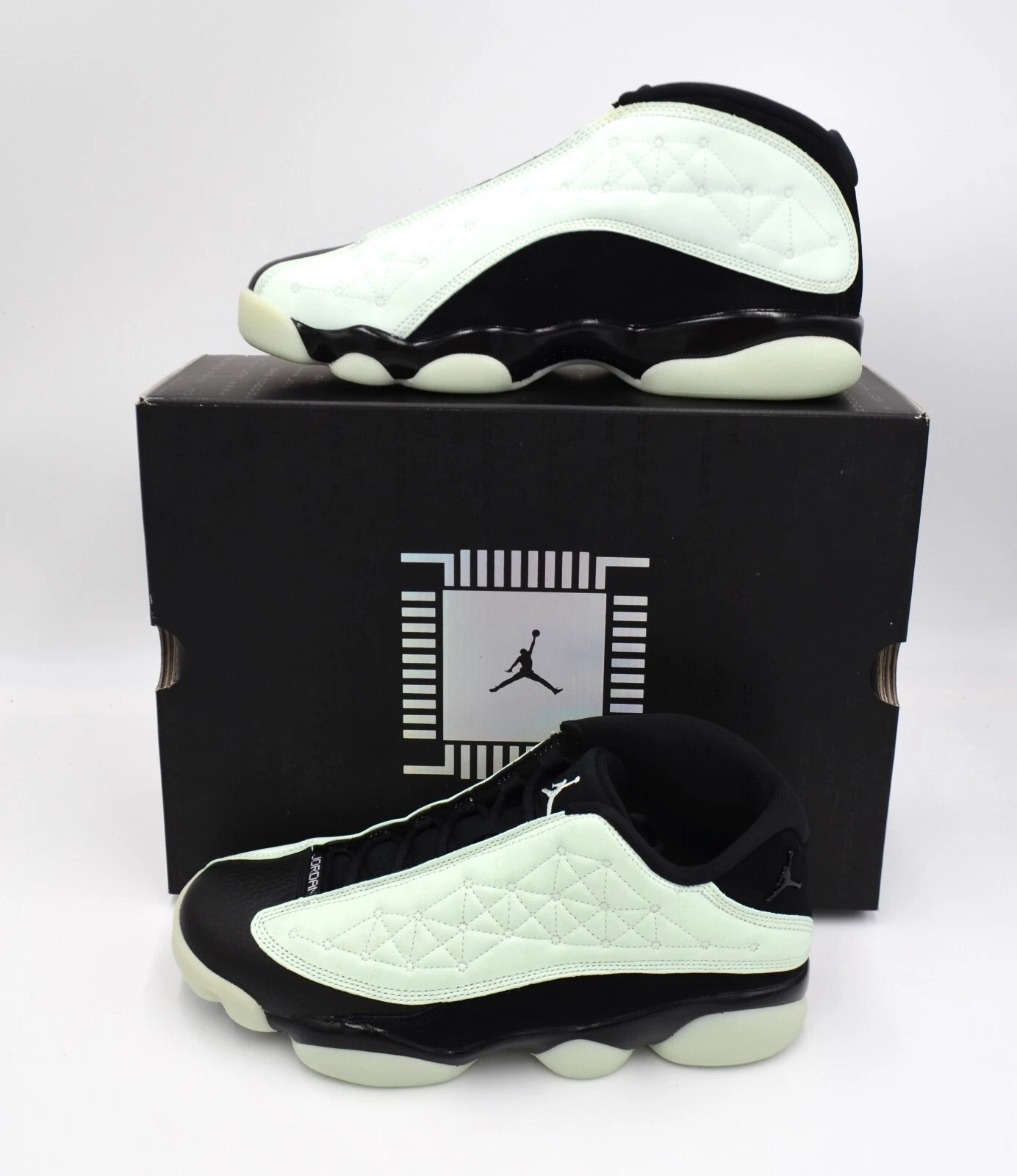 NUOVE SCARPE DA UOMO BIANCHE AIR JORDAN 13 RETRO BASSE GC TAGLIA 10 GIORNO DM0803 300