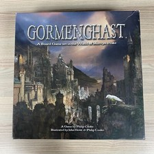 GORMENFGHAST WORLD OF MERVYN PEAKE BOARD GAME 2013 GOTHIC ADVENTURE