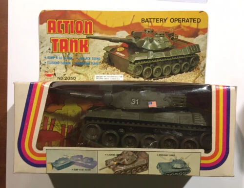 Plástico Action tanques y vehículos militares diecast