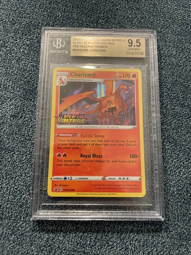 Charizard graded BGS 9.5 for sale on eBay