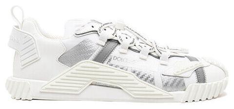 Dolce & Gabbana NS1 Low-Top Sneakers White/Blue/Pink Size 45 