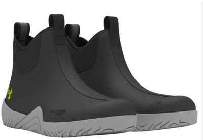 New Under Armour Charged Shoreman Deck Boots 3026906-101 Dark Gray