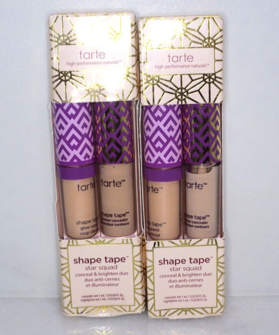 TARTE SHAPE TAPE STAR SQUAD CONCEAL BRIGHTEN DUO 22N LIGHT NEUTRAL