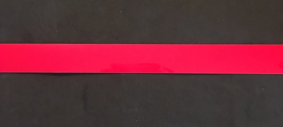 USA Red 1” Full Size Football Helmet Stripe Decal High Quality.
