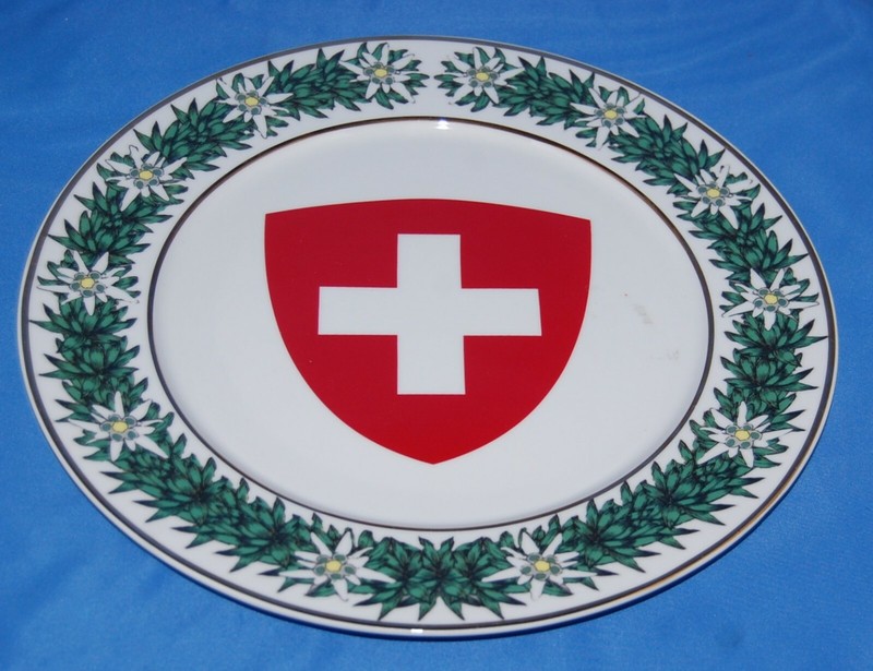 Swiss motif plate: Met Life Chairman's Counci, 2010