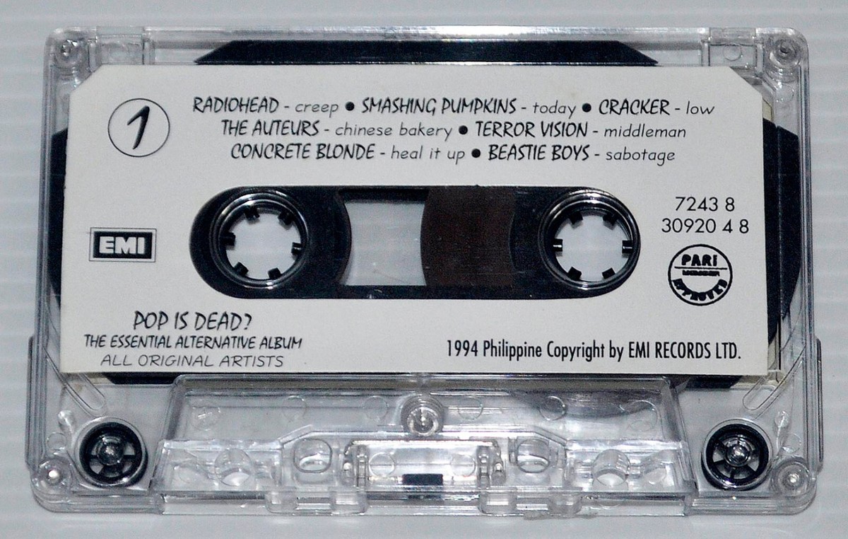 N Ⅱ U Better Off EP cassette　カセット Phil POP IS DEAD? The Essential Alternative Album Radiohead
