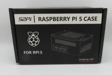 S2Pi Aluminum Case Full Kit For Raspberry Pi 5  - Open Box As Pictured!!!