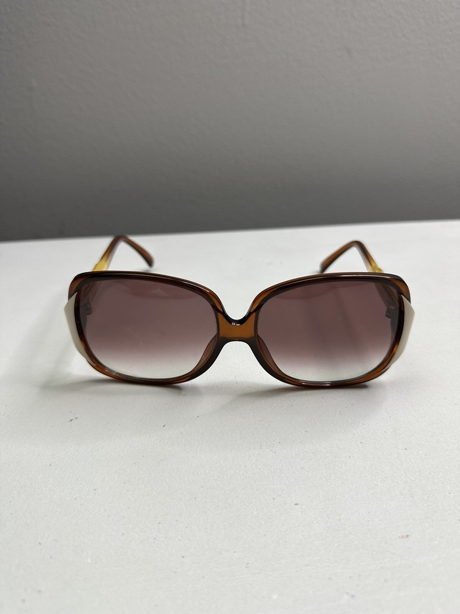 Vintage Christian Dior 2238 10 Brown Large Sunglasses 70's Vintage Christian Dior 2238 10 Brown Large Sunglasses 70's