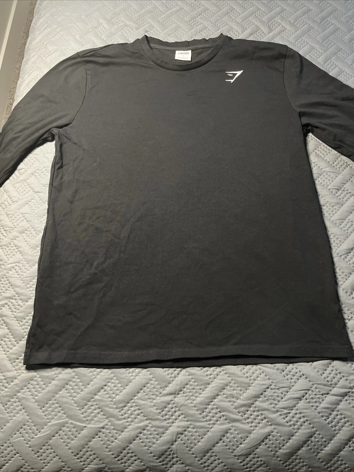 gymshark long sleeve cotton shirt
