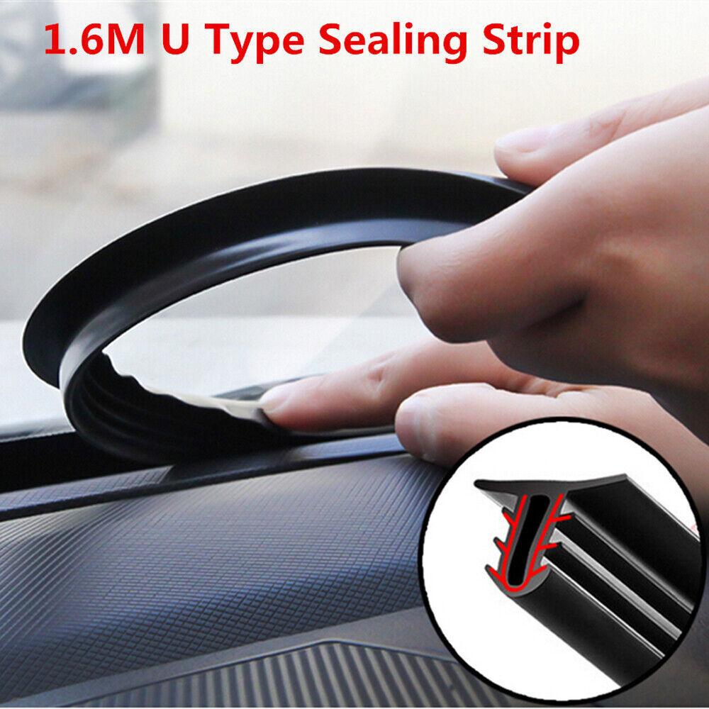 Car Dashboard Sealing Strip Noise Sound Insulation Rubber Strips Accessories