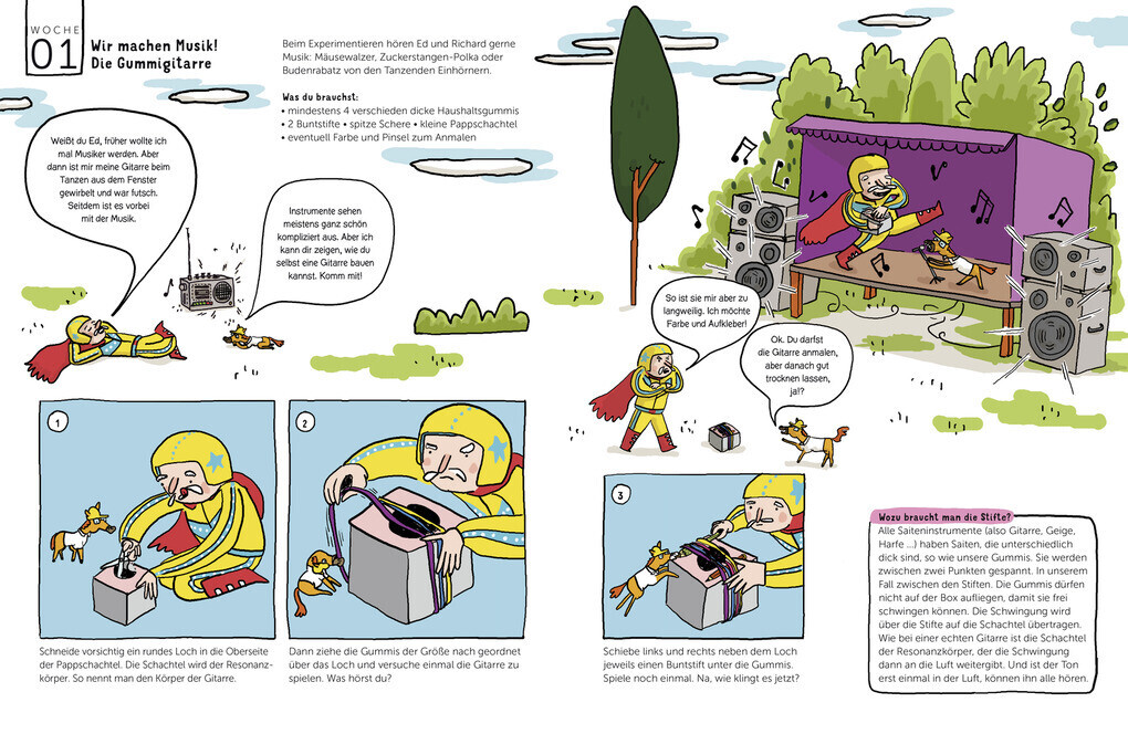 Thumbnail - Puff Platsch Peng Mit 52 Experimenten Durch Das Jahr | Saralisa Volm |