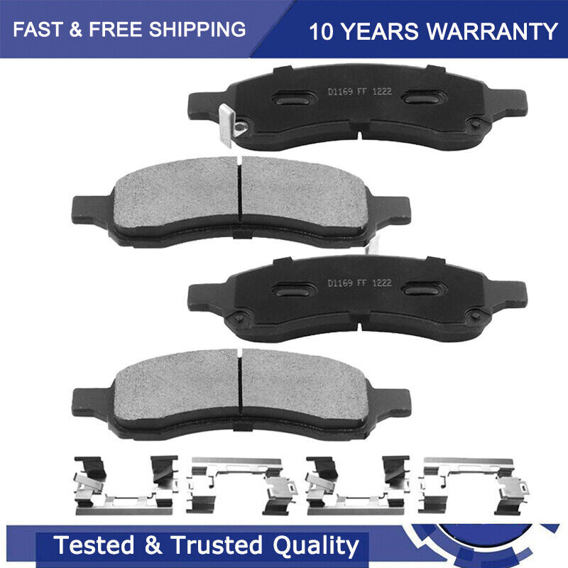 Front Ceramic Brake Pads for 2007 2008 20092015 2016 Chevy Traverse