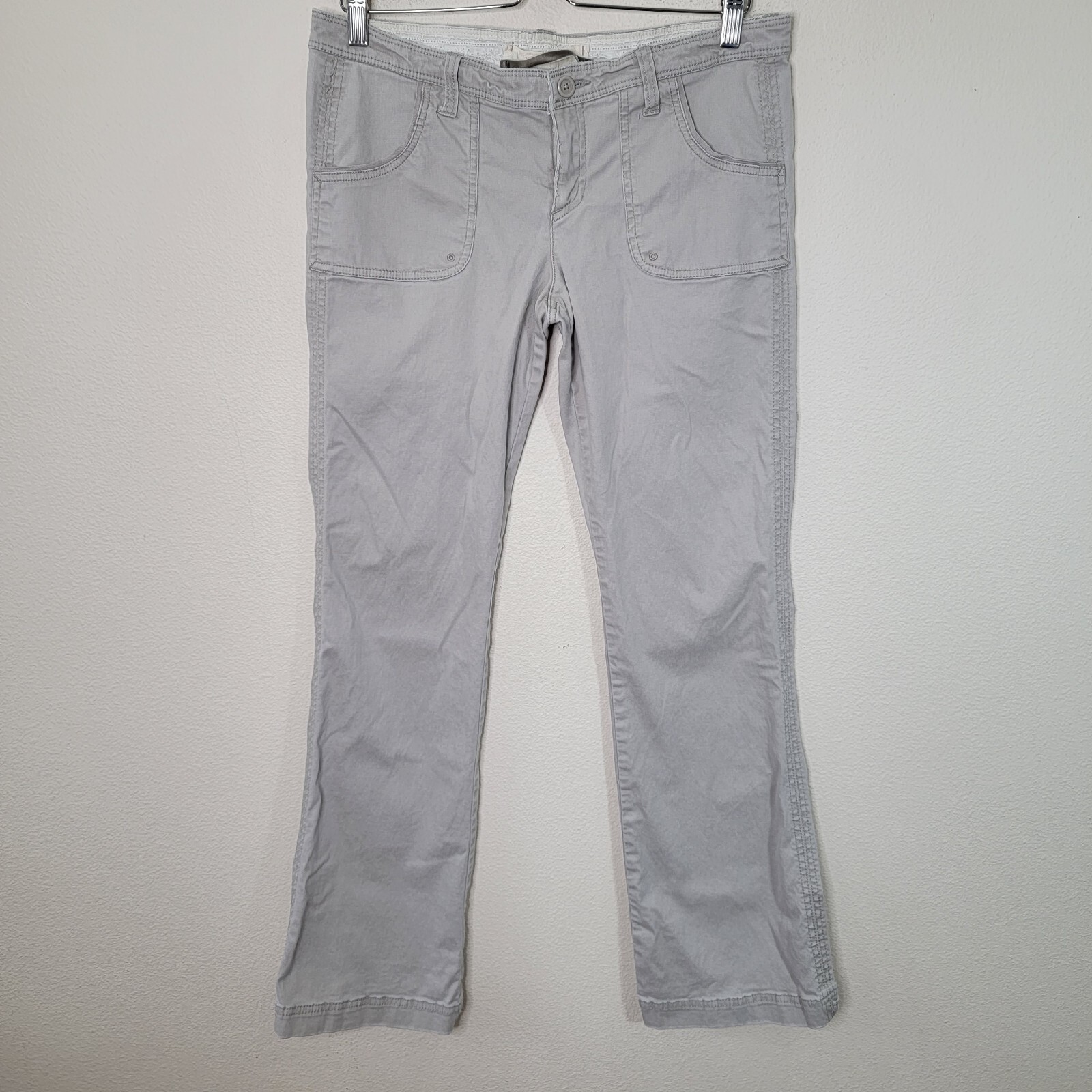 Vintage Y2K HOLLISTER Khaki Beige Cargo Pant Low Rise… Gem
