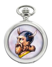 Viking Warrior Pocket Watch