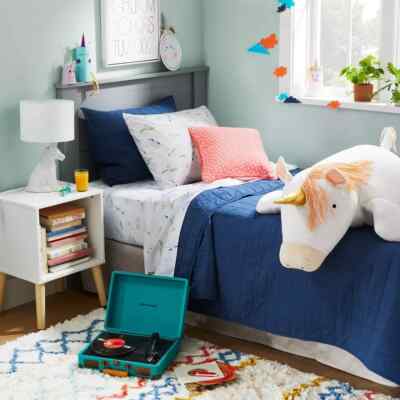 3 pc Pillowfort Unicorn Twin Sheet Set NIP