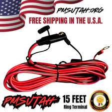 Motorcycle Battery Charger Cord For Tender Cable Quick Connect Extension 15 Foot Motorcycle Battery Charger Cord For Tender Cable Quick Connect Extension 15 Foot