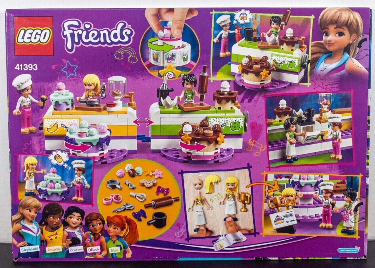 Lego Friends Baking Competition (41393) Building Kit 361 Pcs Playset  Retired Set