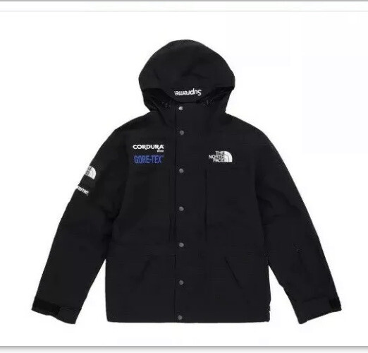 Supreme X TNF Expedition Jacket!Black!Size Small!BNWT!FW18!!100percentVery Rare!D/S! image 2