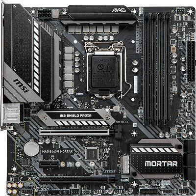 FOR MSI MAG B460M MORTAR Motherboard Supports 10400/10400F/10500