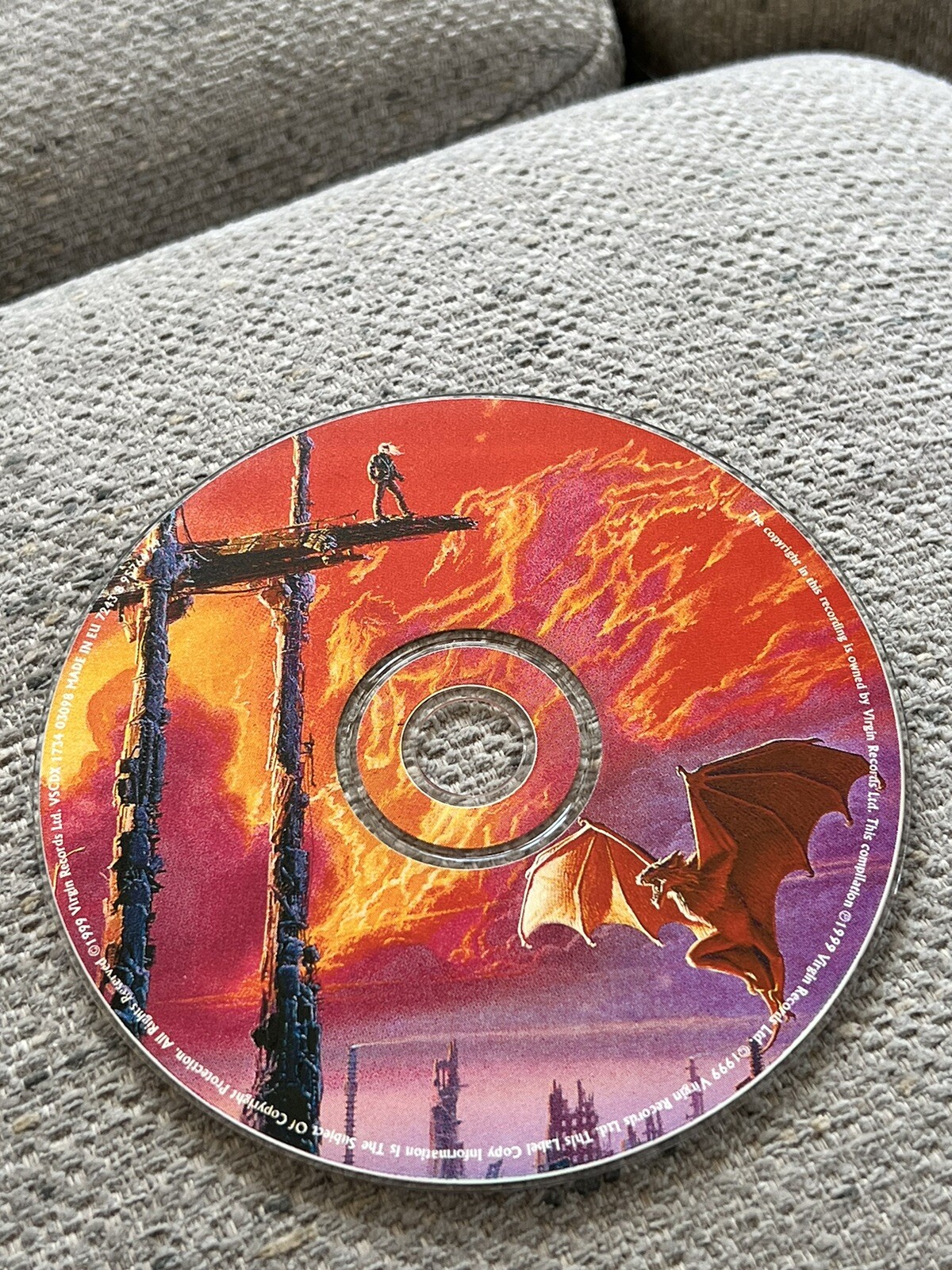 MEAT LOAF is nothing sacred rare limited Edition Live CD & Mini poster