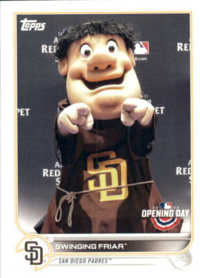 Poster Vintage San Diego Padres – Swinging Friars Play Ball – MLB