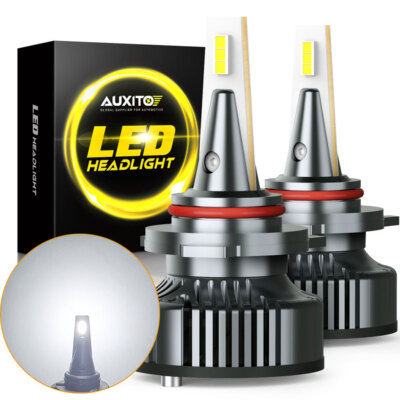 AUXITO LED 9012 Headlight Bulbs kit High Low Beam 6500K 400% Super Bright Canbus