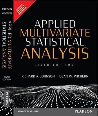 Applied Multivariate Statistical Analysis by Johnson, Wichern Int'l Paperback 6e