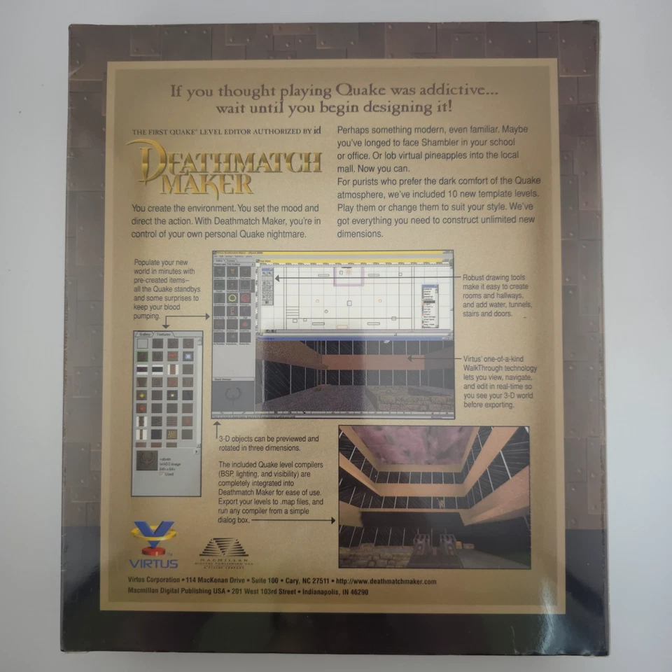 Quake: Deathmatch Maker, 1997, Big Box, New & Sealed - Image 3 of 4