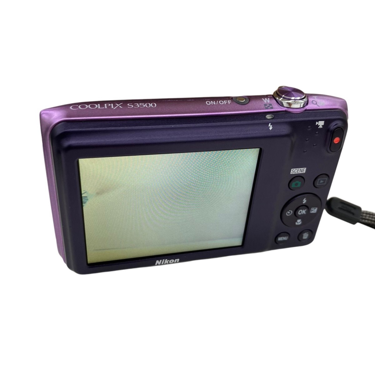 Nikon COOLPIX S3500 Purple Compact Digital Camera JAPAN