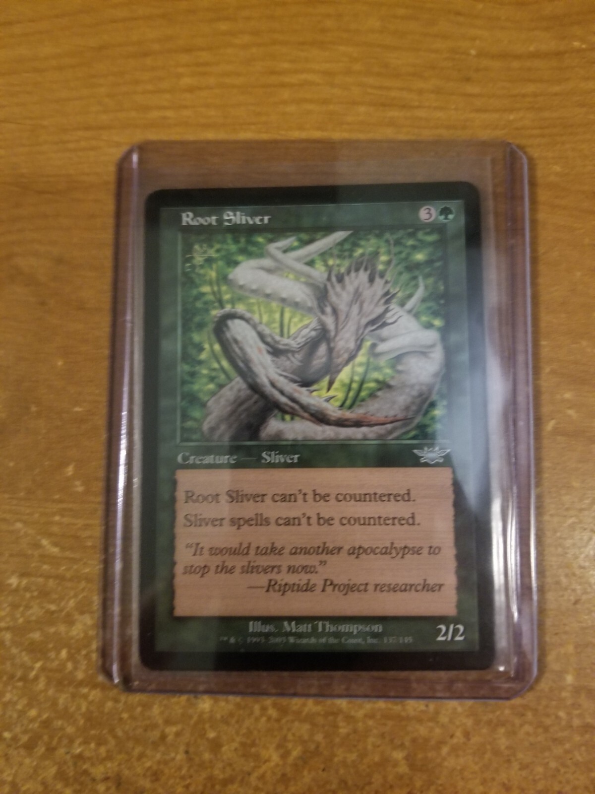 MAGIC THE GATHERING UNCOMMON LEGIONS ROOT SLIVER LIGHTLY PLAYED