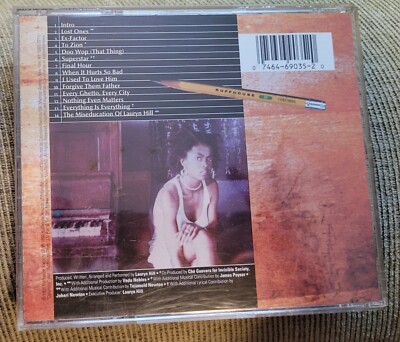 The Miseducation of Lauryn Hill by Hill, Lauryn (CD, 1998) for