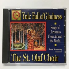 O Yule Full of Gladness: Songs of Christmas by The St. Olaf Choir (CD, 1993)