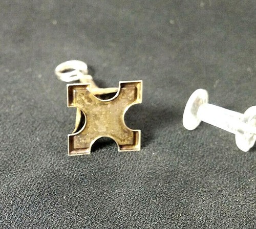 Eiffel Tower Paris France 925 Sterling Silver Charm Dangle Vintage Bracelet - Picture 2 of 2