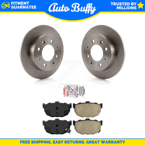 A0371 FIT 2000 2001 Ford Focus Non-SVT Cross Drilled Brake Rotors Ceramic Pads E - Foto 8