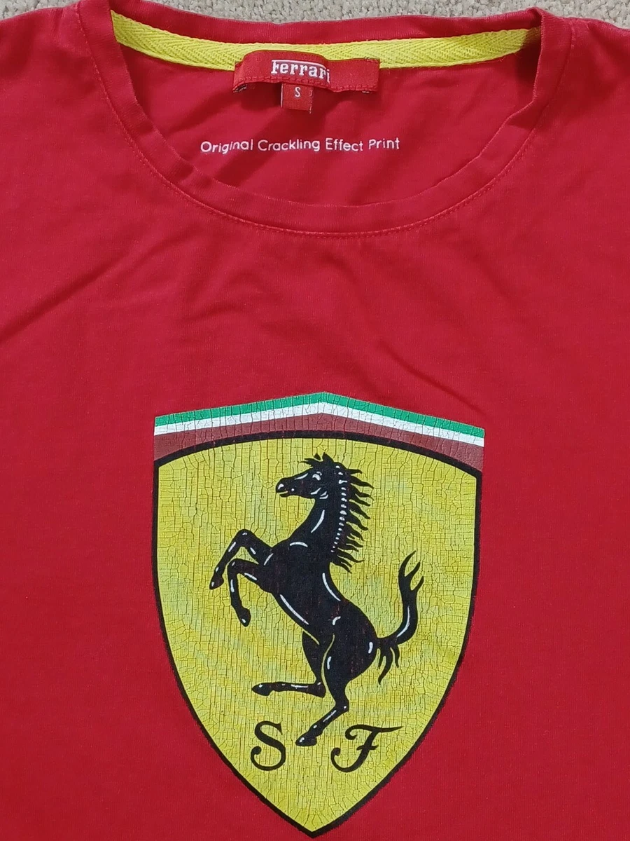 Ferrari t top shirt logo